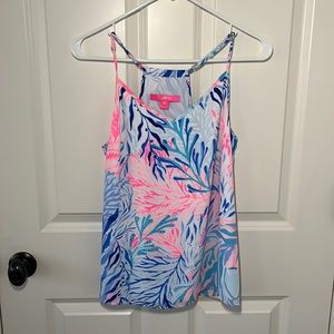 Lilly Pulitzer Women's tank-top w/ adjustable straps (SIZE: small)